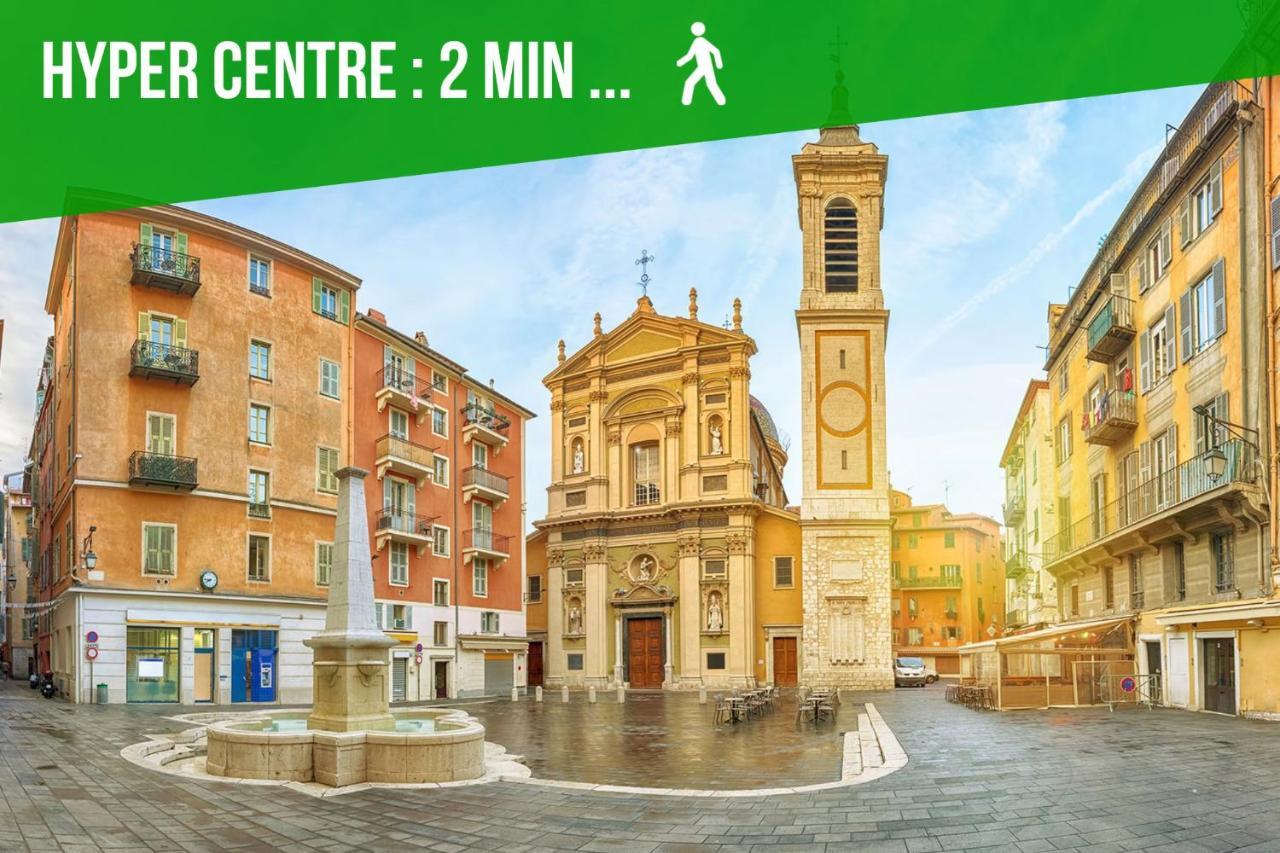 Duplex Le Gesu - Heart Of Old Town - Modern - Wifi - Clim Leilighet Nice Eksteriør bilde